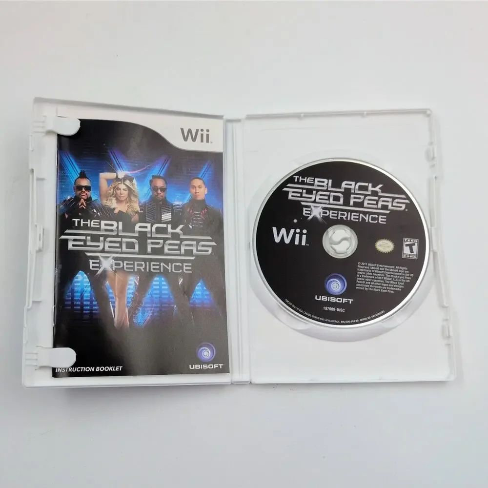 Black Eyed Peas Experience Limited Edition Nintendo Wii Video Game Dance Party